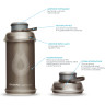 Бутылка HYDRAPAK STASH 0.75L MAMMOTH GREY G122M
